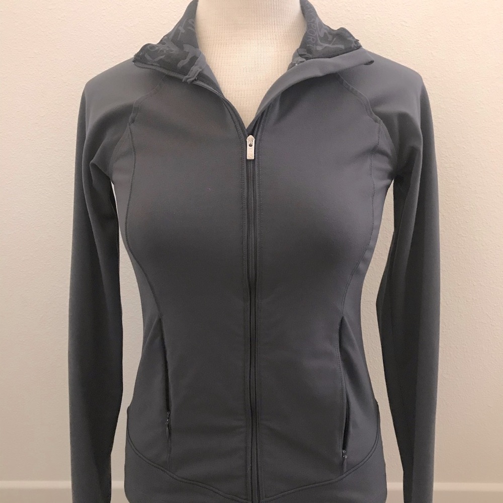 VSX Sexy Sport Athletic Full Zip Up (Gray)(XS)
